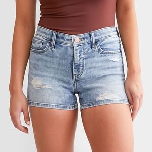 BKE Gabby Curvy Denim Shorts Sz 30 NEW With Tags Buckle Denim